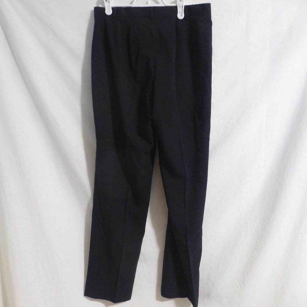 CROFT & BARROW PETITE Stretch, 6P, midnight black, women's trousers, BNWOT - Picture 2 of 14